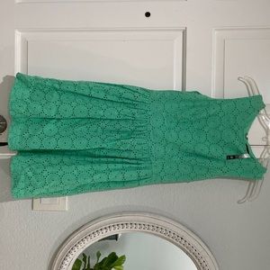 Kensie small mint green eyelet dress